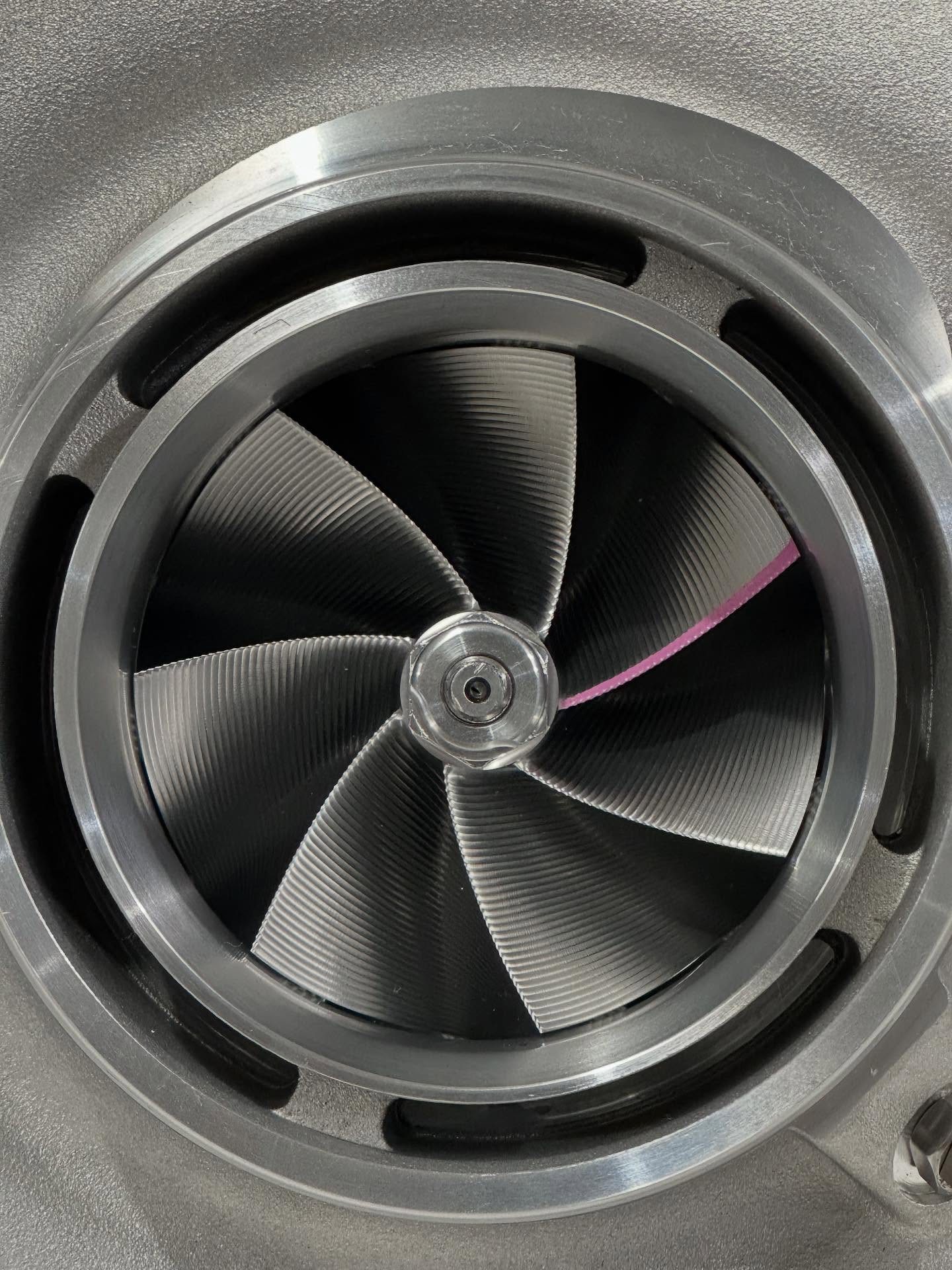 Billet compressor wheel