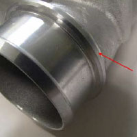 EFR Compressor Cover with Optional Hose or V-Band Outlet Connections
