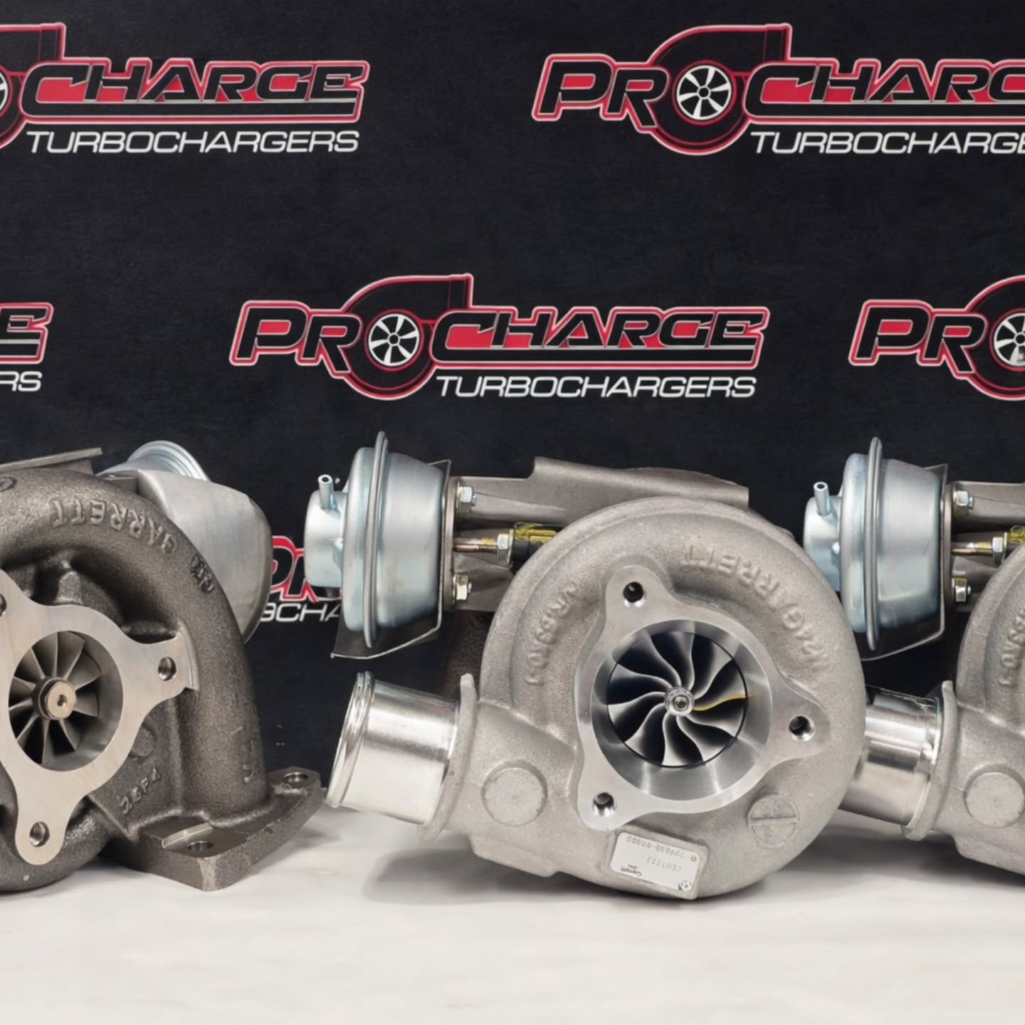 Procharge Stage 2 hi-flow turbochargers