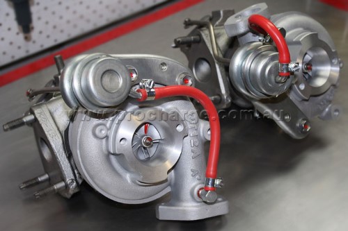Toyota Soarer Twin Turbo CT12A Exchange Turbochargers
