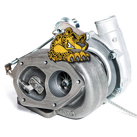 Direct Bolt-On Mitsubishi EVO Turbo Performance Upgrade utilizing a 450+ Horsepower Garrett Ball-Bearing Core & Compressor Cover coupled with an ATP Turbo USA proprietary high quality cast turbine housing allowing for a direct bolt-on turbo upgrade to the original Mitsubishi Evolution 4, 5, 6, 7, 8, & 9 Turbo exhaust manifold; Contact Procharge Turbochargers Australia.