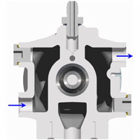 EFR Water Cooled Centre Housing